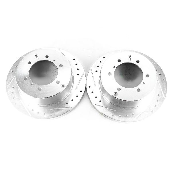 1992-2000 Mitsubishi Montero Disc Brake Rotor Set - Rear (Powerstop)