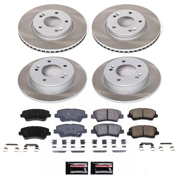 2017 Hyundai Veloster Disc Brake Kit - Front and Rear (Powerstop)