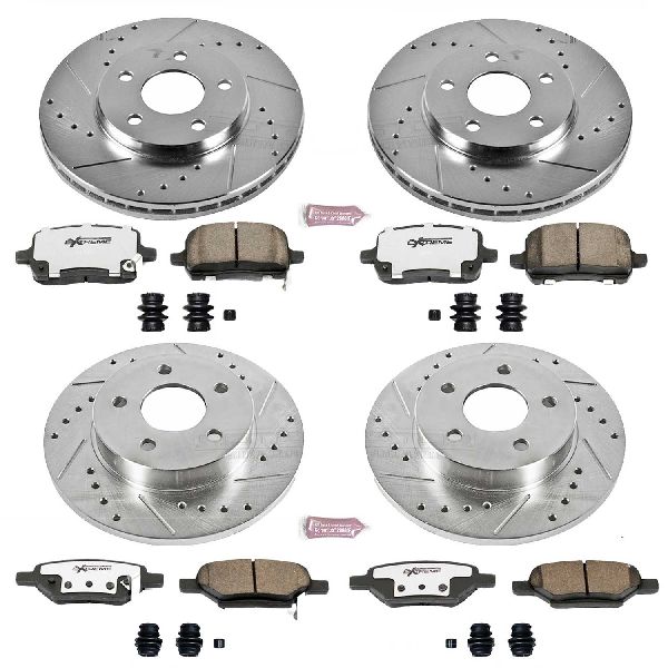 2006-2007 Pontiac G6 Disc Brake Kit - Front and Rear (Powerstop)