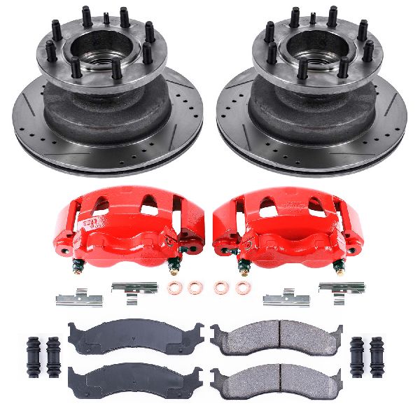 1995-1998 Ford E-350 Econoline Disc Brake Kit - Front (Powerstop)