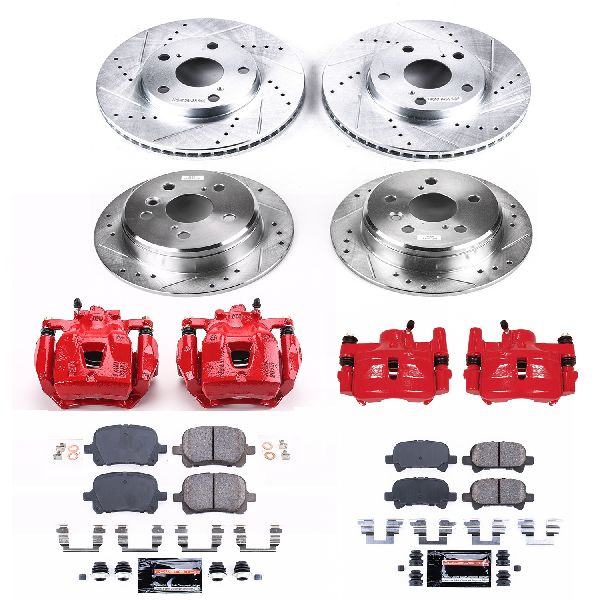 1999 Toyota Solara Disc Brake Kit - Front and Rear (Powerstop)