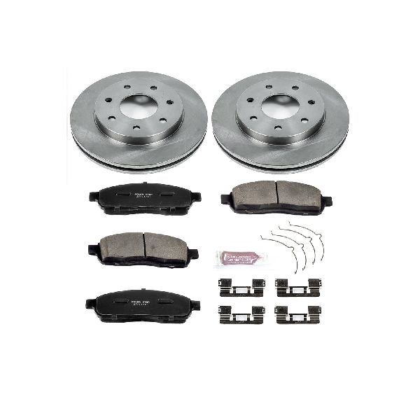 2006-2008 Lincoln Mark LT Disc Brake Kit - Front (Powerstop)