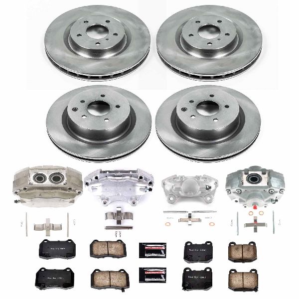 2003-2008 Nissan 350Z Disc Brake Kit - Front and Rear (Powerstop)