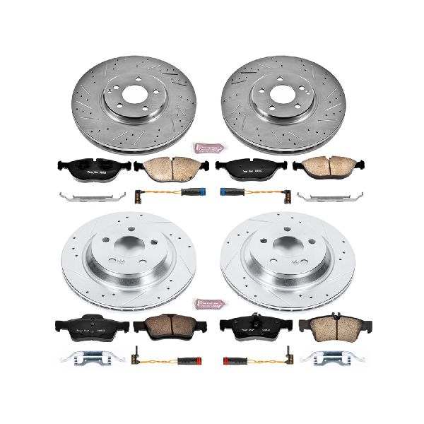 2003-2006 Mercedes-Benz S500 Disc Brake Kit - Front and Rear (Powerstop)
