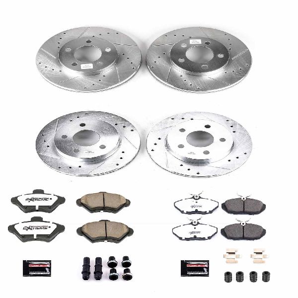 1993-1997 Mercury Cougar Disc Brake Kit - Front and Rear (Powerstop)