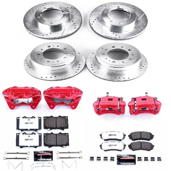 2003-2007 Toyota Land Cruiser Disc Brake Kit - Front and Rear (Powerstop)