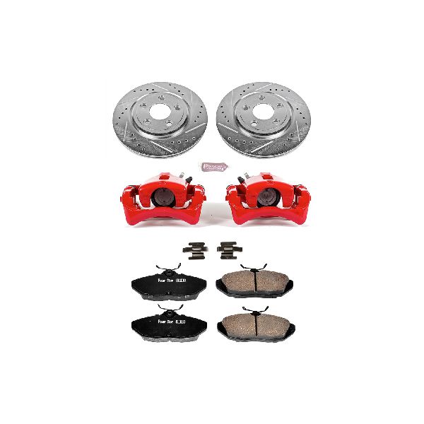 2000-2002 Jaguar S-Type Disc Brake Kit - Rear (Powerstop)
