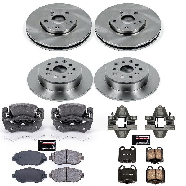 1998-2000 Lexus GS400 Disc Brake Kit - Front and Rear (Powerstop)