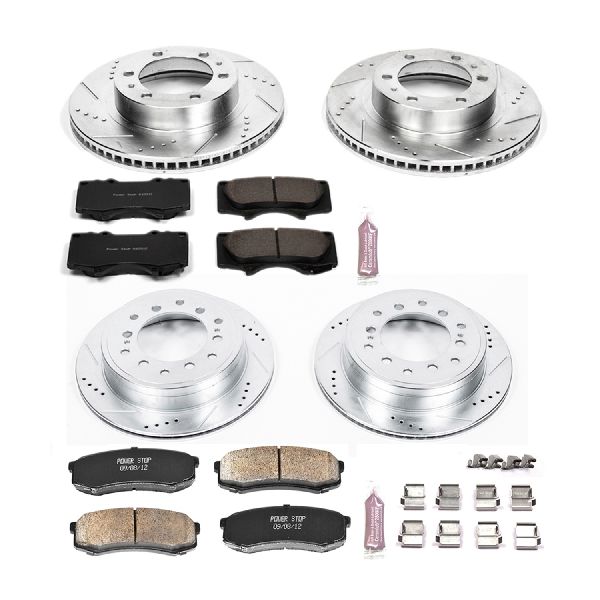 2010-2014 Toyota FJ Cruiser Disc Brake Kit - Front and Rear (Powerstop)