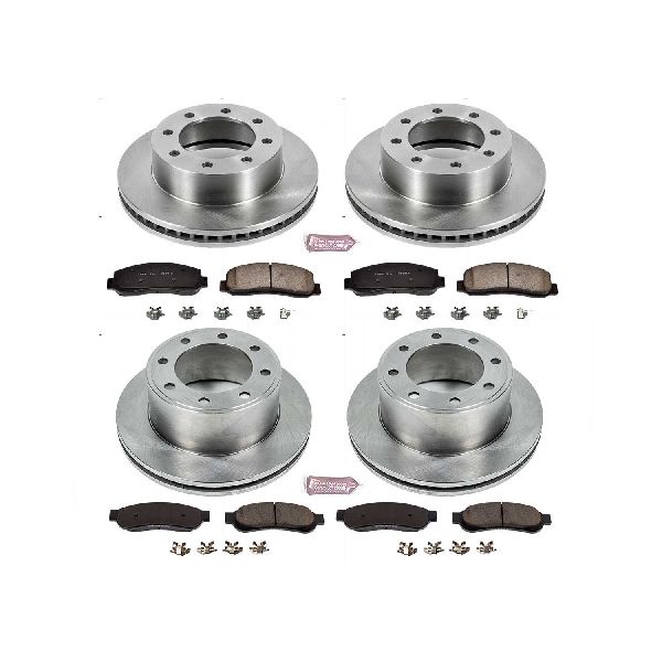 2007-2010 Ford F-350 Super Duty Disc Brake Kit - Front and Rear (Powerstop)