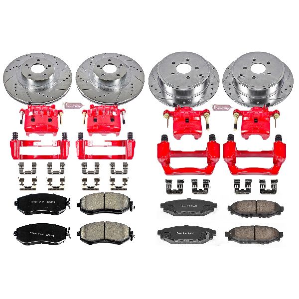 2011-2013 Subaru Forester Disc Brake Kit - Front and Rear (Powerstop)