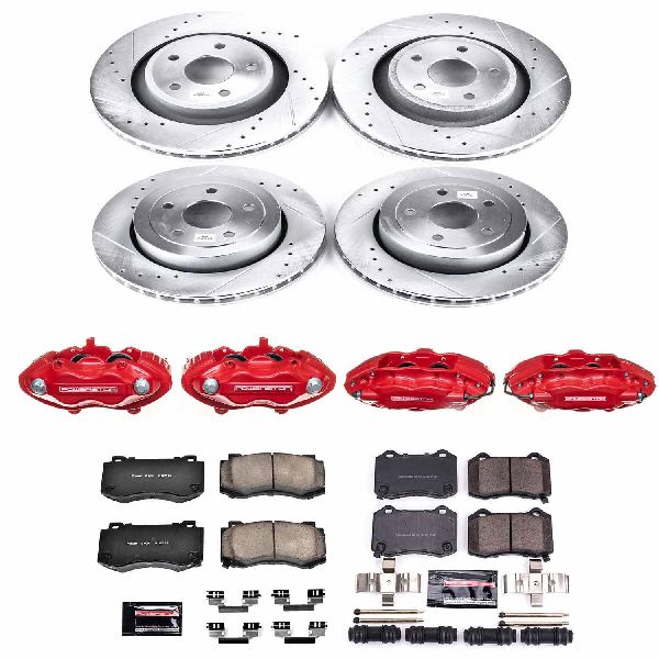 2006-2010 Jeep Grand Cherokee Disc Brake Kit - Front and Rear (Powerstop)