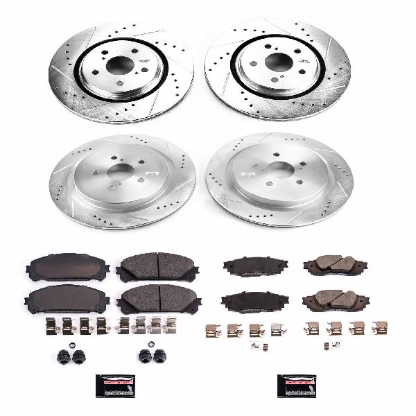 2016-2022 Lexus RX450h Disc Brake Kit - Front and Rear (Powerstop)