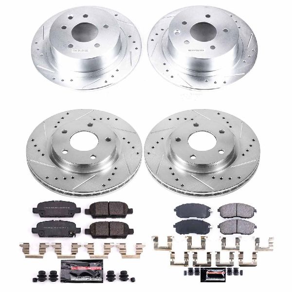 2019 Nissan Sentra Disc Brake Kit - Front and Rear (Powerstop)