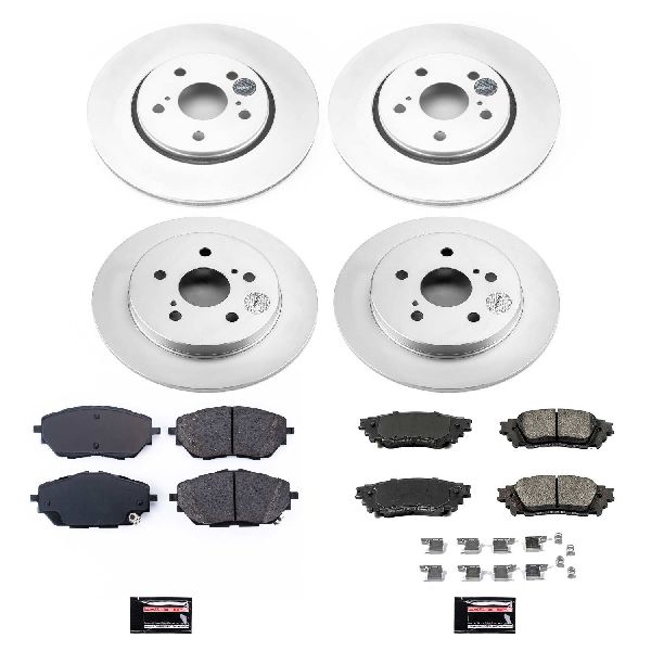 2018 Toyota C-HR Disc Brake Kit - Front and Rear (Powerstop)