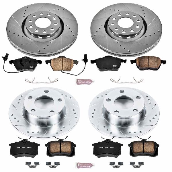 1999-2004 Audi A6 Quattro Disc Brake Kit - Front and Rear (Powerstop)