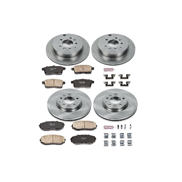 2007-2012 Mazda CX-7 Disc Brake Kit - Front and Rear (Powerstop)