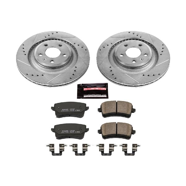 2008-2011 Audi S5 Disc Brake Kit - Rear (Powerstop)