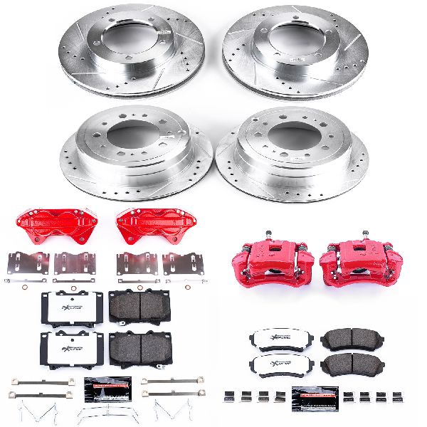 1998-2002 Toyota Land Cruiser Disc Brake Kit - Front and Rear (Powerstop)