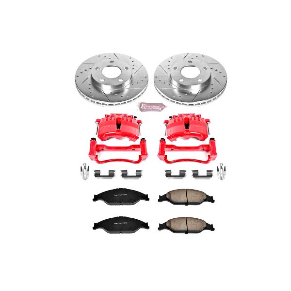 2003-2004 Ford Mustang Disc Brake Kit - Front (Powerstop)