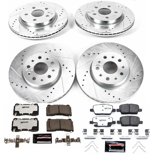 2016-2019 Cadillac CT6 Disc Brake Kit - Front and Rear (Powerstop)