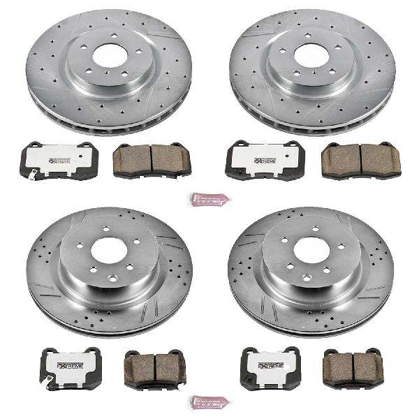 2003-2008 Nissan 350Z Disc Brake Kit - Front and Rear (Powerstop)