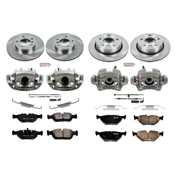 1999-2000 BMW 323i Disc Brake Kit - Front and Rear (Powerstop)