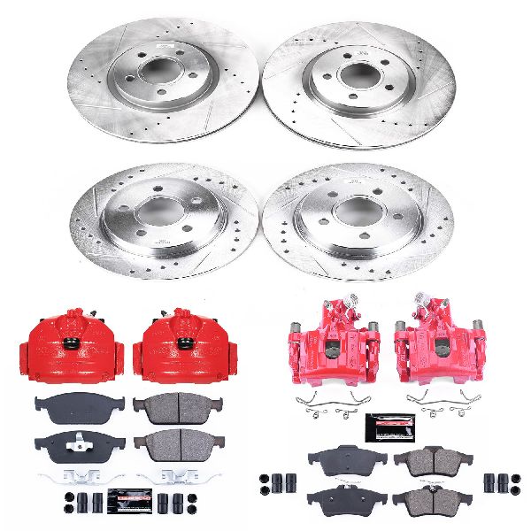 2013-2014 Ford Focus Disc Brake Kit - Front and Rear (Powerstop)