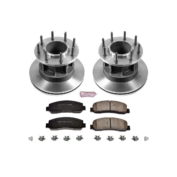 2005-2007 Ford F-350 Super Duty Disc Brake Kit - Front (Powerstop)
