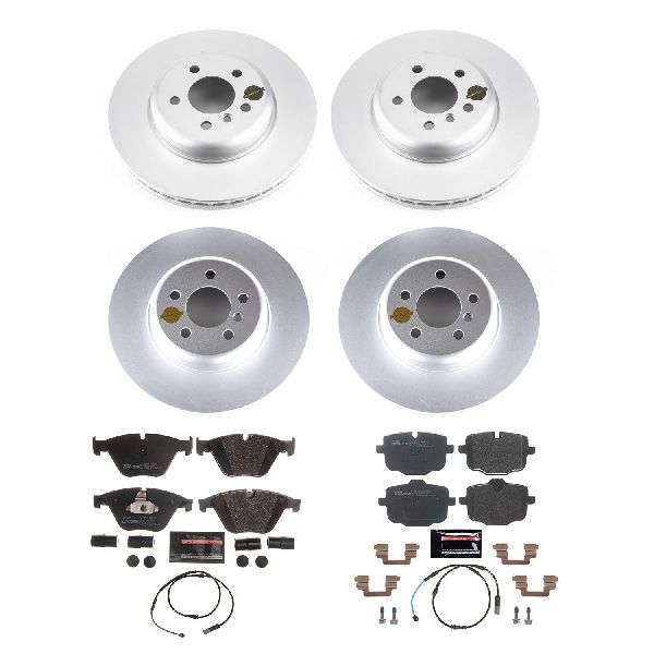 2012-2018 BMW 640i Disc Brake Kit - Front and Rear (Powerstop)