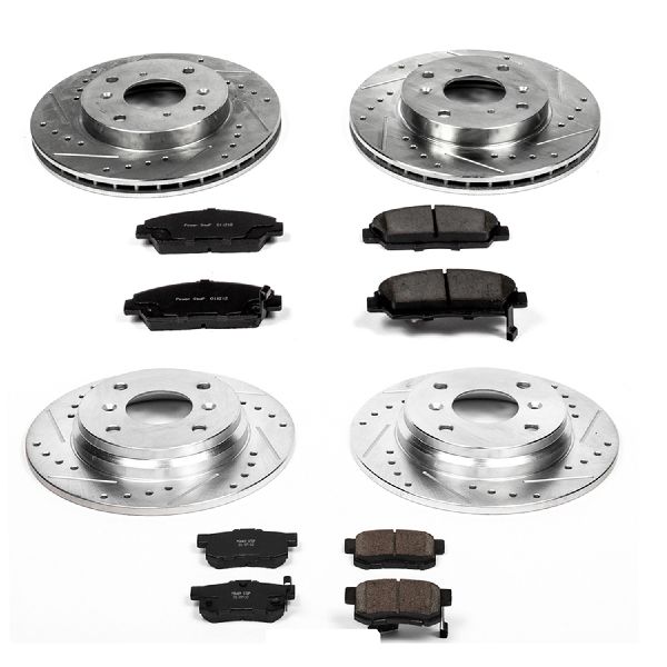 1992-1996 Honda Prelude Disc Brake Kit - Front and Rear (Powerstop)