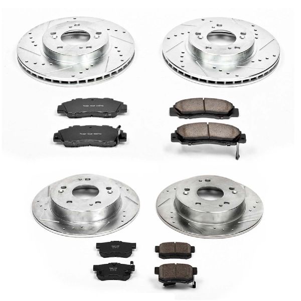 1997-2001 Honda Prelude Disc Brake Kit - Front and Rear (Powerstop)