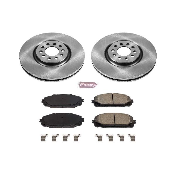 2016-2023 Jeep Cherokee Disc Brake Kit - Front (Powerstop)
