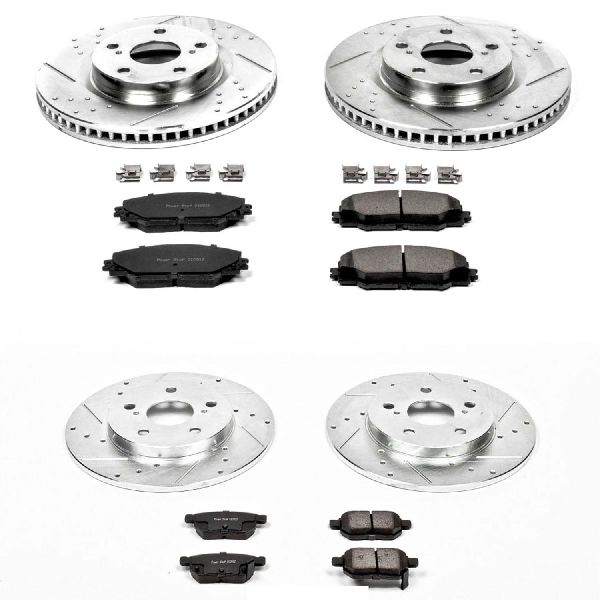 2009-2010 Pontiac Vibe Disc Brake Kit - Front and Rear (Powerstop)