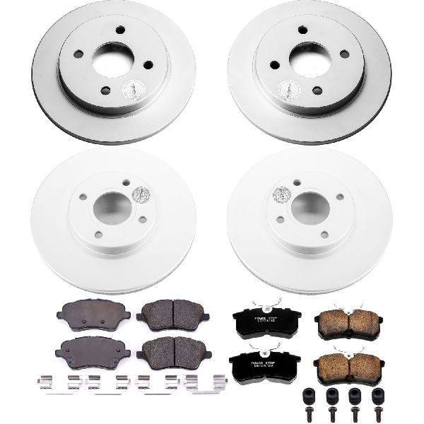 2014-2019 Ford Fiesta Disc Brake Kit - Front and Rear (Powerstop)