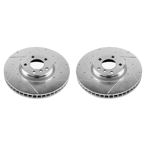 2012-2018 BMW 650i Disc Brake Rotor Set - Front (Powerstop)