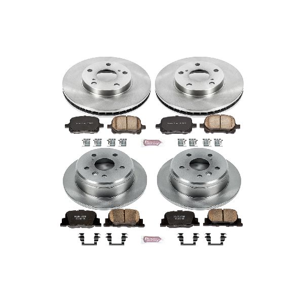 2000-2001 Lexus ES300 Disc Brake Kit - Front and Rear (Powerstop)