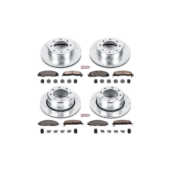 2012 Ram 1500 Disc Brake Kit - Front and Rear (Powerstop)