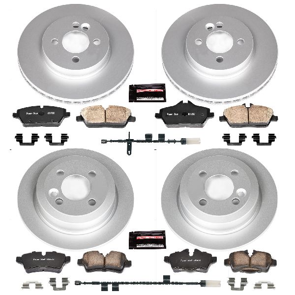 2011-2015 Mini Cooper Disc Brake Kit - Front and Rear (Powerstop)