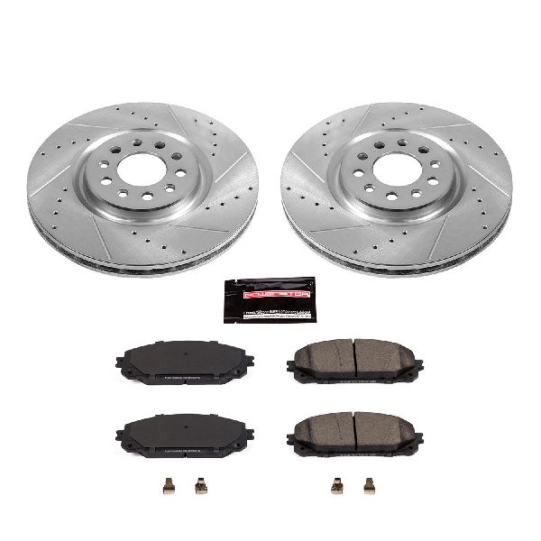 2016-2023 Jeep Cherokee Disc Brake Kit - Front (Powerstop)