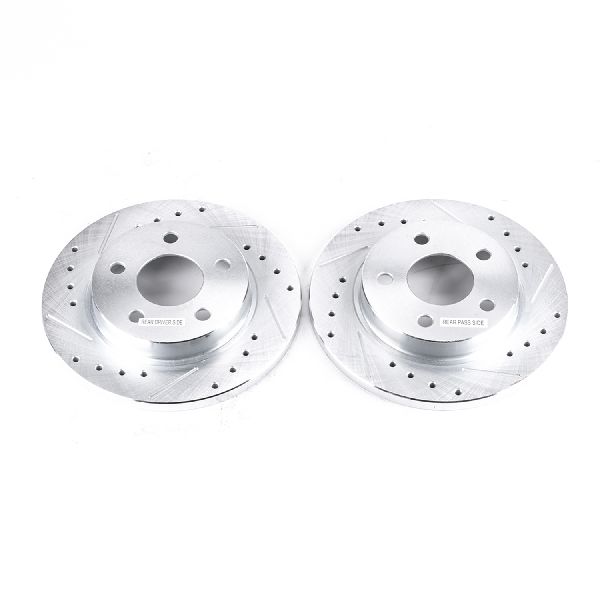 1993-2002 Lincoln Continental Disc Brake Rotor Set - Rear (Powerstop)