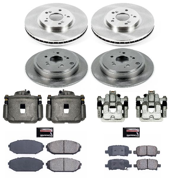 2001-2002 Acura MDX Disc Brake Kit - Front and Rear (Powerstop)