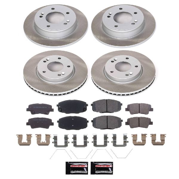 2017-2019 Kia Soul Disc Brake Kit - Front and Rear (Powerstop)