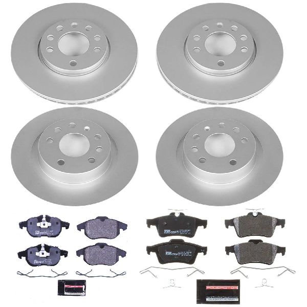2003-2011 Saab 9-3 Disc Brake Kit - Front and Rear (Powerstop)