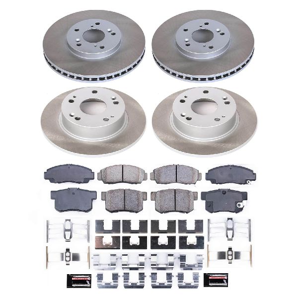 2004-2008 Acura TSX Disc Brake Kit - Front and Rear (Powerstop)