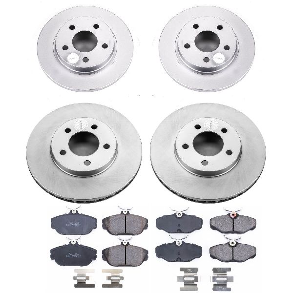 1993-1994 Lincoln Continental Disc Brake Kit - Front and Rear (Powerstop)