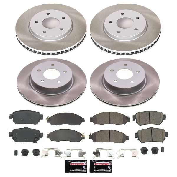 2018-2025 Nissan LEAF Disc Brake Kit - Front and Rear (Powerstop)