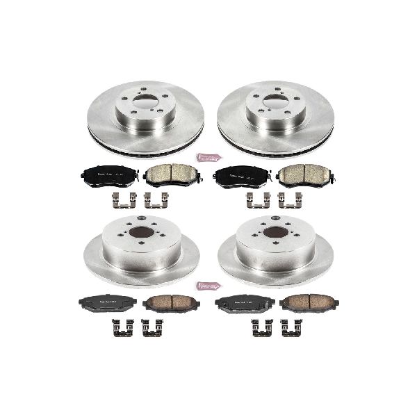 2012-2016 Subaru Impreza Disc Brake Kit - Front and Rear (Powerstop)