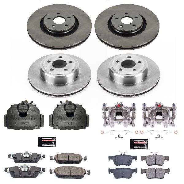2015-2016 Lincoln MKC Disc Brake Kit - Front and Rear (Powerstop)