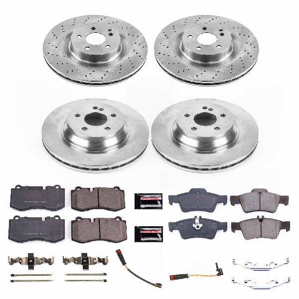 2007-2013 Mercedes-Benz S600 Disc Brake Kit - Front and Rear (Powerstop)